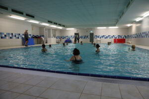 Das neue Angebot „Inklusive Aquagymnastik“ kommt gut an. Foto: Althoff